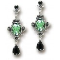Boucles d'oreilles Alchemy Gothic "Queen of the Night"