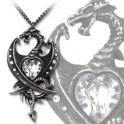 Collier Alchemy Gothic "Diamond Heart"