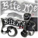 Boucle ceinture Alchemy Gothic "Bite Me"