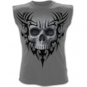 T-shirt sans manches "Solemn Skull"