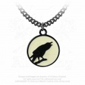 Collier Alchemy Gothic "Caw at the Moon"