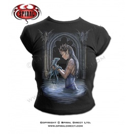 T-shirt "Water Dragon Girly" Femme
