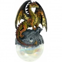 Dragon sur sa boule à suspendre "Hyperion"