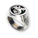 Bague Alchemy Gothic "Wyverex Dragon Signet Ring"